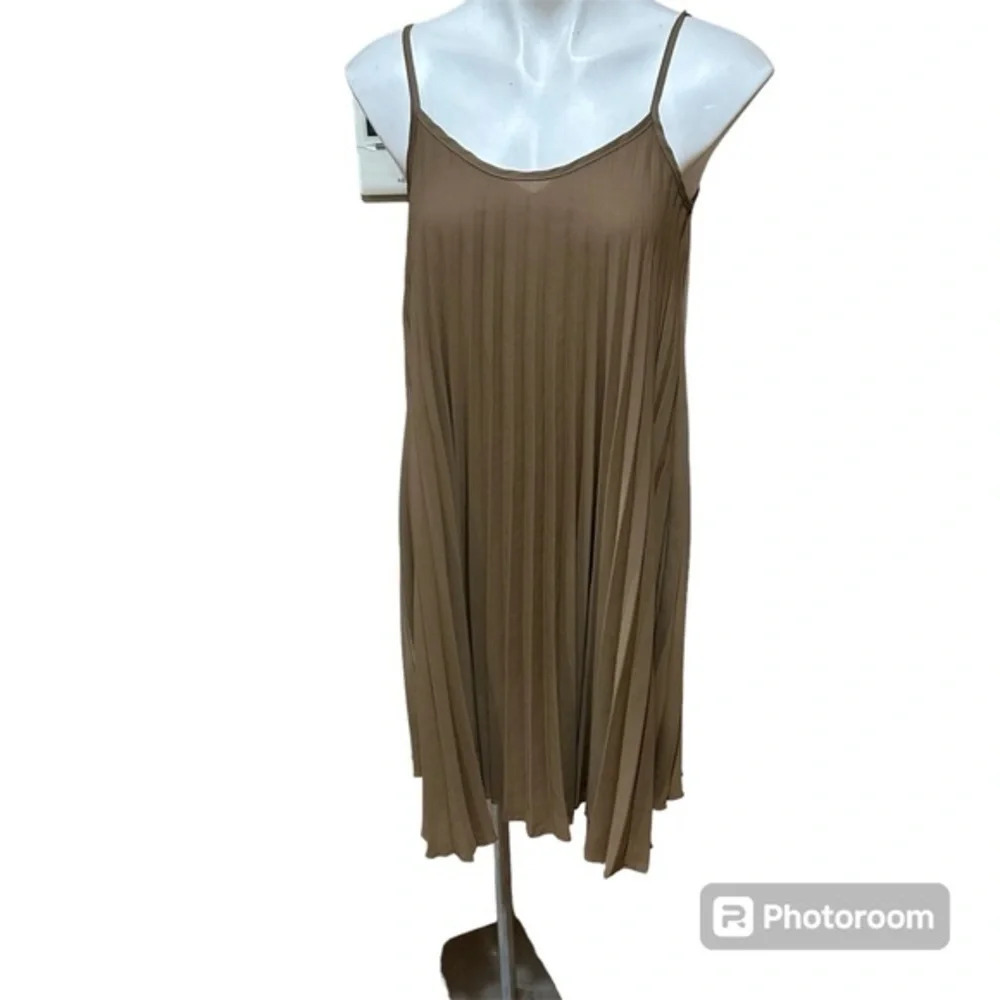 See You Monday  pleated  dress